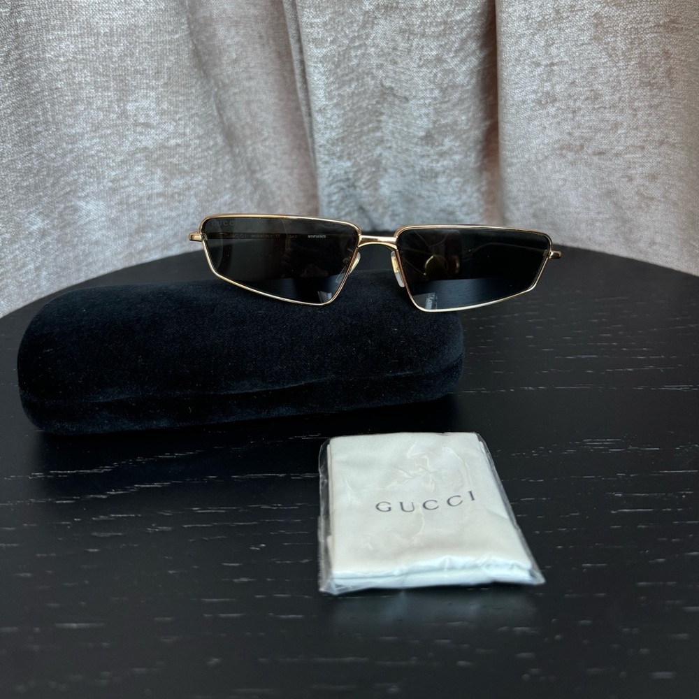 Gucci Sunglasses GG0537S - Narrow Wire Sunglasses